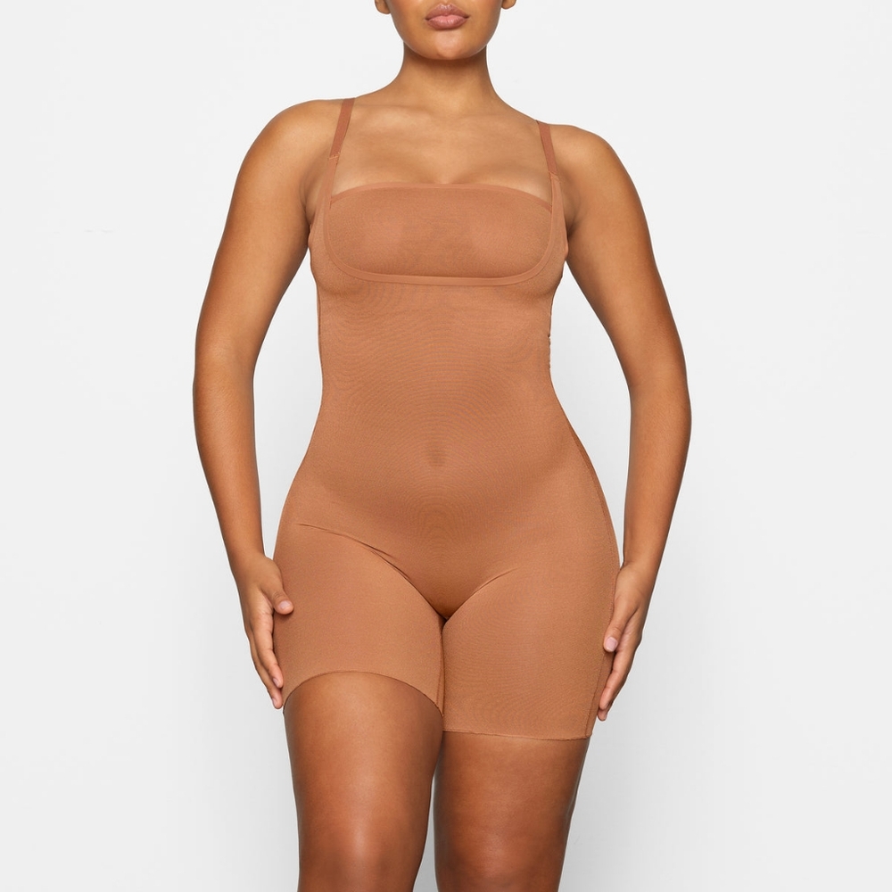 Sheer sculpt bodysuit